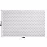 (6 st) Antiglidmatta VALO - Silikon - Transparent - GN 1/1 - 520x310x1 mm - passar till VALO träbox