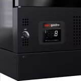 Panoramic Commercial Wine Fridge - Black - Single Zone - 450L - max. 104 bottles