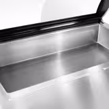 Countertop refrigerated display case - 67L - 765mm - Double glazing - square - for 8x GN 1/6 or 4x GN 1/3