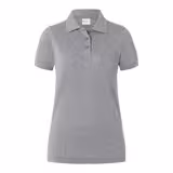 (6 pezzi) KARLOWSKY | Poloshirt da lavoro da donna Basic - Grigio chiaro - Taglia: M