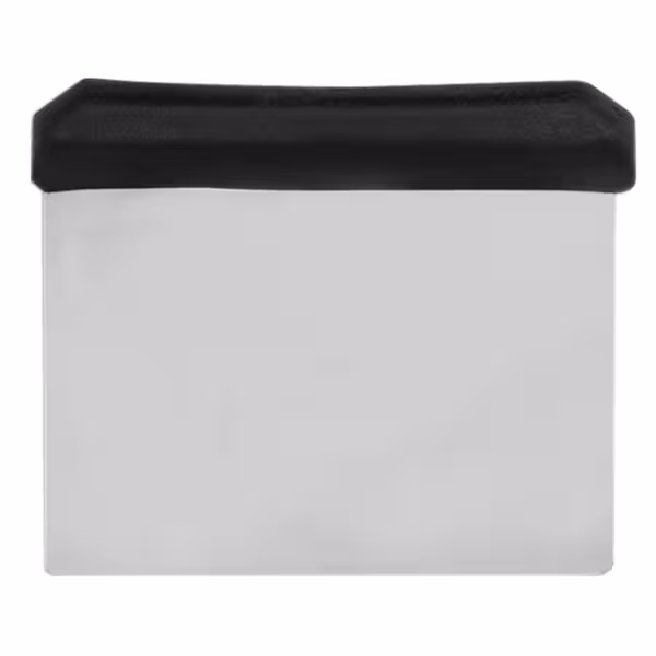 Rezač za tijesto - ravna oštrica - 120x85 mm - nehrđajući čelik (inox 18/10) | - crna