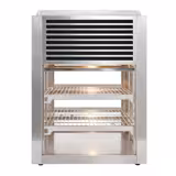 Countertop display fridge Self-Service - 225L - 900mm - Double glazing - square - with 2 shelves - rear sliding doors