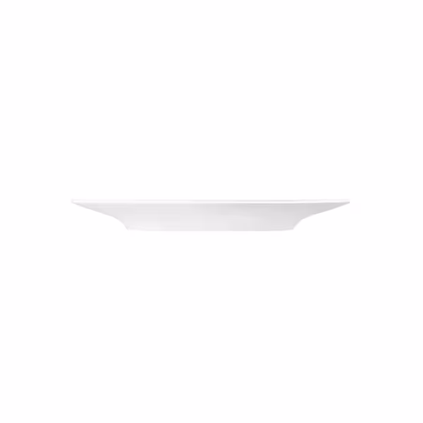 (6 pieces) SELTMANN WEIDEN | Round Coffee Saucer – White – Ø165 mm – High-Gloss Porcelain