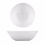 (24 ks) Miska PERA Weiß - Porcelán - 250 ml - kulatá - Ø 130 mm - stohovatelná | vhodná do myčky | vhodná do mikrovlnky - bílá