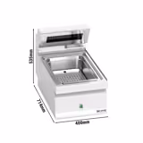 Scaldapatate professionale - 1x GN 1/1 - 1kW - resistenza in ceramica - Serie 700