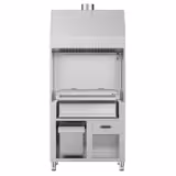 Holzkohlegrill BERLIN - 960mm - Edelstahl