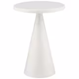 (4 pcs) LED Table Lamp - CONE - Rechargeable - Cordless - 3-step dimmable - Ø130mm - Whisper White - with Charging Dock