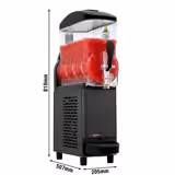 Slush-Maschine - 12 Liter - 380 Watt - Digital - Tritan Behälter - Schwarz