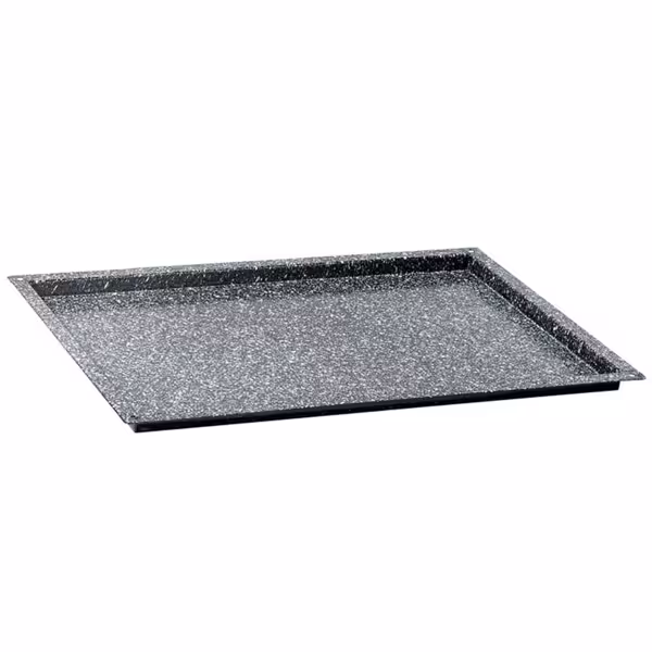 Bakplaat - geëmailleerd staal - met opstaande rand - GN 1/1 - 530x325mm - hoogte: 60mm - geëmailleerd