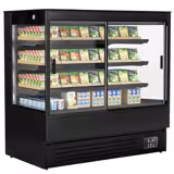 Estante de refrigeración de pared - 1500mm - 493 litros - con iluminación LED y 3 estantes