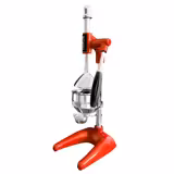 Commercial manual citrus press - red