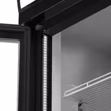 Frigorífico para bebidas - 880 litros - com 2 portas de vidro e espaço para publicidade