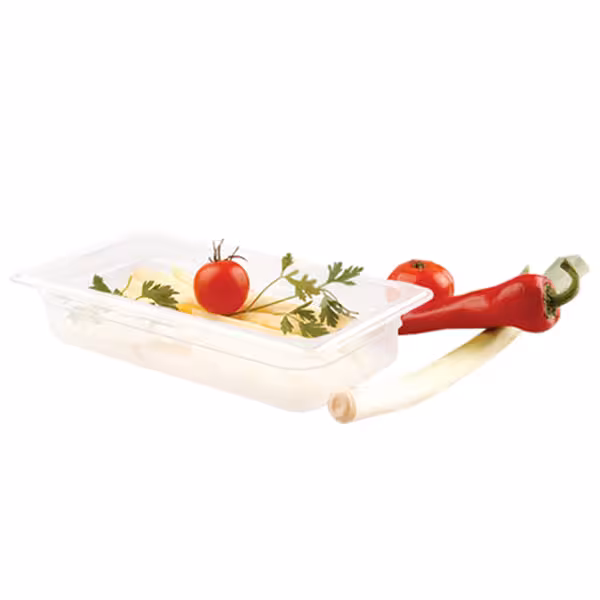 (12 ks) Gastronádoba polypropylen GN 1/3 - Mléčná - Výška: 100 mm