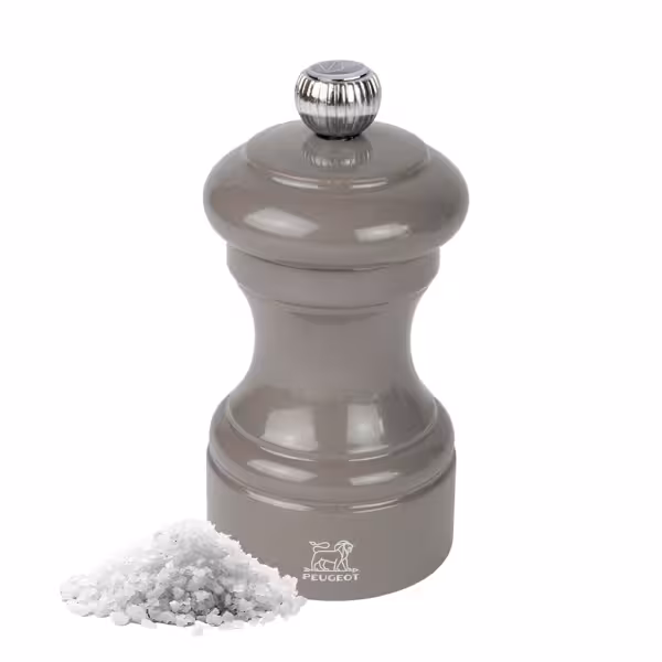 (6 bucăți) PEUGEOT | BISTRORAMA - Râșniță de sare - Lemn - Gri rouă - Înălțime: 100 mm