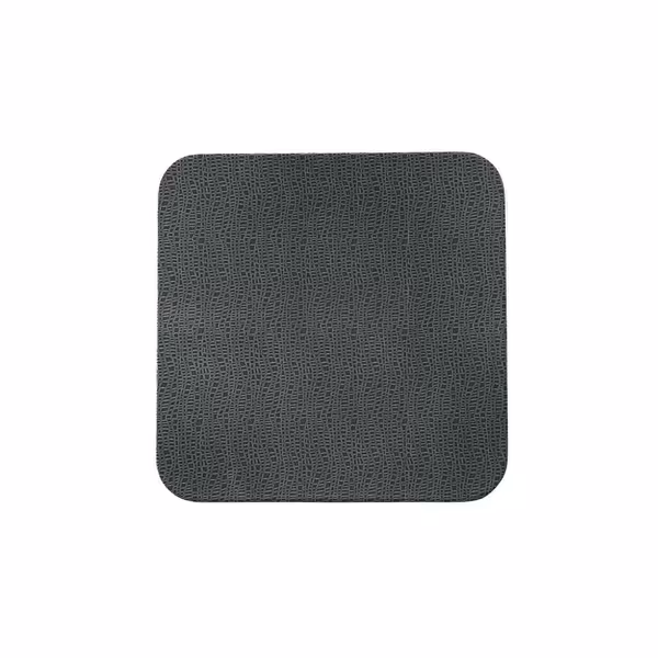 (6 pieces) SELTMANN WEIDEN | Porcelain Coupe Dinner Plates – Anthracite - 165x165 mm - Flat - Square