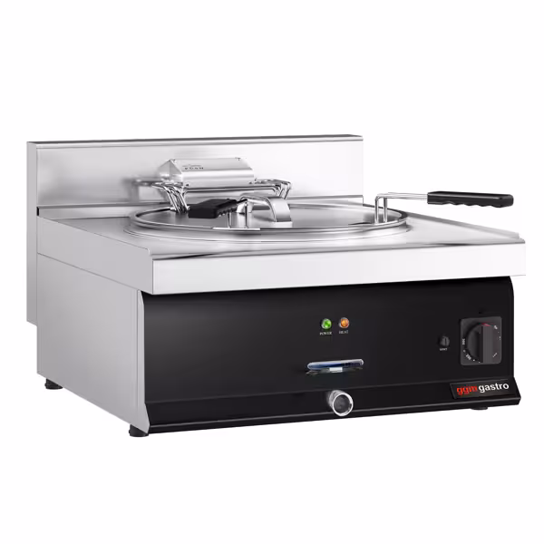 Commercial Electric Fish Fryer – 25 Litres – 15 kW – Black