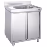 Sink unit PREMIUM - 800x600mm - with 1 basin