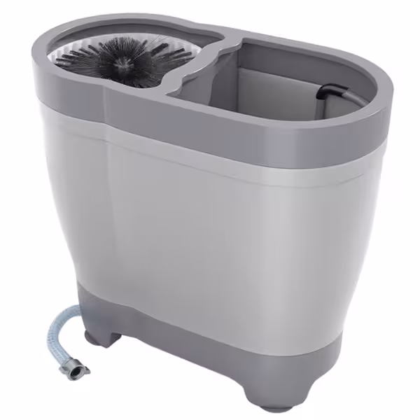 Glass Brush Washer / Spülboy – Manual cold-water rinser – 600 glasses/hr – Ø 50–160 mm
