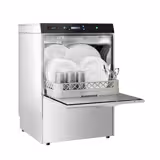 Lavastoviglie professionale a doppia parete sottobanco - Elettronica - 3,9kW - con dosatori detergente e brillantante + pompa di scarico