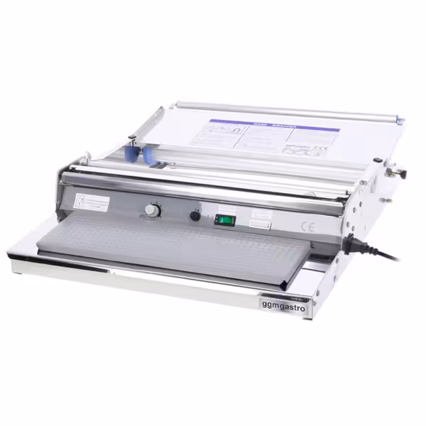 Zgrzewarka do folii listwowa - 120W - Długość listwy zgrzewającej: 385mm - Powierzchnia zgrzewania: 385x125mm