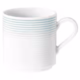 (6 pcs) SELTMANN WEIDEN | Porcelain Coffee Mug – 280 ml – Arctic Blue – Blues Arctic Blue Series
