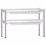 Commercial Heated Gantry - Ceramic Heater - Countertop, Stainless Steel – 1,200×370 mm – 1.05 kW – Two Heated Tiers