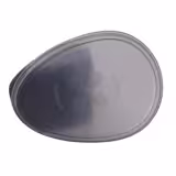 (60 szt.) Pokrywka wielorazowa - 275x200mm - do zmywarki, sztaplowane - Szary - kompatybilne z kubkami/pojemnikami 275x200mm