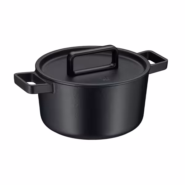 WMF | FLAVOUR - Каструля - Ø 240 мм - Чавун - 5,2 л - вкл. кришку - Чорний