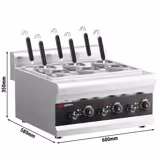 Elektrische pastakoker - 3,0kW - incl. 6 manden - tafelmodel