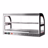 Warmhaltevitrine für Hähnchen - 1,8 kW - 2 Ablagen
