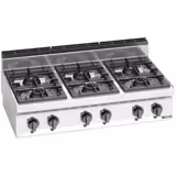 Gasfornuis – tafelmodel - 42,0kW - 6 branders