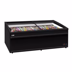 Congelator tip insulă - 2,5 m - Negru