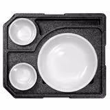 (10 Stück) THERMO FUTURE BOX | Thermobox DINNER +2 - Schwarz