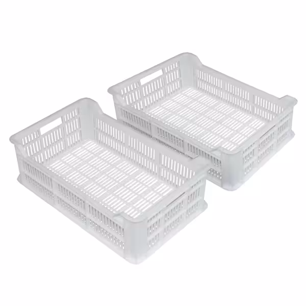 (2 pieces) Refrigerator/Freezer Basket Set - for KSS600HN & TKSS600HN - top - heavy-duty plastic