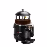 Cioccolatiera elettrica - 5L - 1kW - Nero - con rubinetto - Temperatura: 65°C-90°C