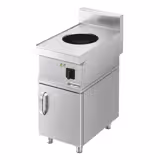 Wok à induction - 3,5 kW - incl. soubassement avec 1 porte