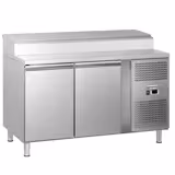 Hűtött előkészítő asztal ECO - 1510x800 mm - 2 ajtós - GN 1/3 8x feltéthűtő