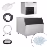 Commercial Flake Ice Machine - Modular - 550kg/24h - incl. Ice Storage Bin