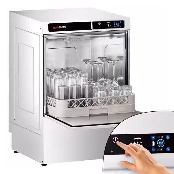 Geschirrspülmaschine - Touch - 3,6 kW - mit Reiniger-, Klarspüler- & Laugenpumpe