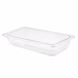 (6 pcs) Polycarbonate Gastronorm Container GN 1/3 - Clear - 2.4L - Depth: 65mm