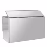 Saladette réfrigérée ECO - 1368mm - 368L - façade noire - 3 portes - avec découpe pour 4x GN 1/1 & Couvercle inox