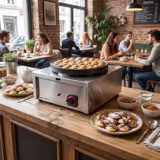 Commercial Gas Poffertjes Maker - Thermostatic Control