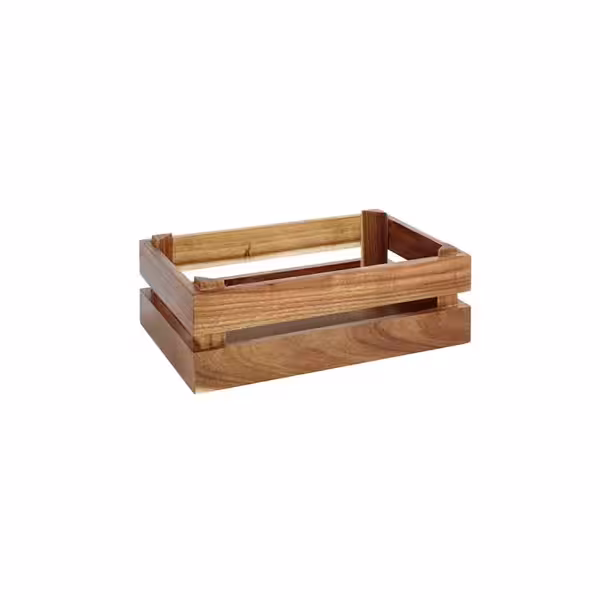 Wooden Box - SUPERBOX - Wood - Brown - Height: 105mm