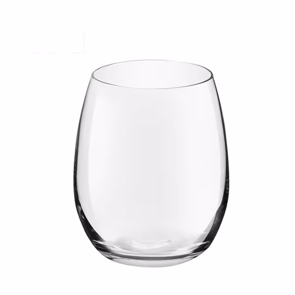 (12 piezas) Vaso multiusos - VENECIA - 390 ml - Transparente