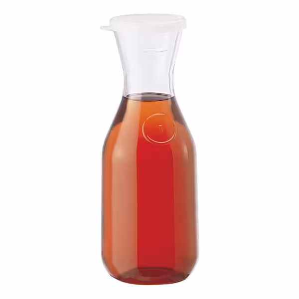 (12 stuks) CAMBRO | CAMLITER® - Drankenkaraf - 1 liter - inclusief deksel