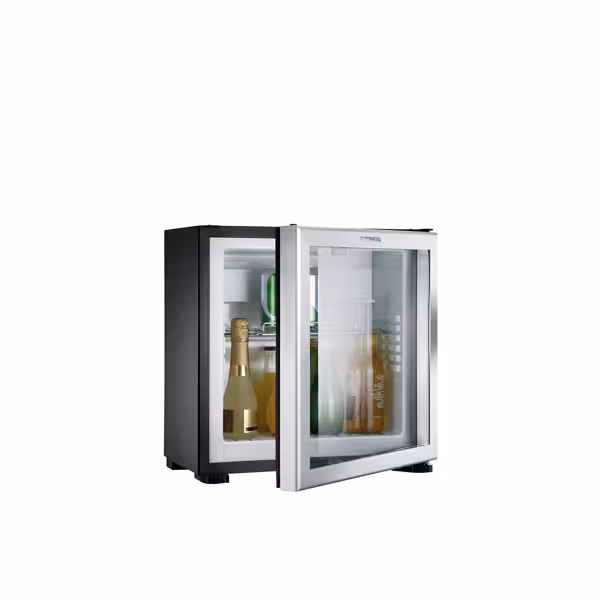 DOMETIC | Ψυγείο Minibar - RH 418 NTEG - 422mm - 20 Λίτρα - με 1 Γυάλινη Πόρτα & Δεξιό Μεντεσέ