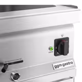 Elektrische bain-marie - 1,2 kW - 1x GN 1/3 & 1x GN 1/2 - met aftapkraan - incl. onderstel - incl. onderbouw met 1 deur