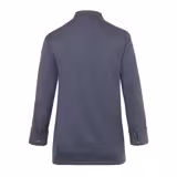 (6 Stück) KARLOWSKY | Damenkochjacke Jeans-Style - Vintage Black - Größe: 46