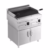 Lavastensgrill gas (14 kW) - lutbart grillgaller inkl. underrede | gasgrill | stengrill | lavastenar | bordsgrill | hotell och restaurang