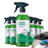 (6 stuks) Keukenreiniger - 750ml - Laagschuimend & ongeparfumeerd - gebruiksklaar - ecologisch